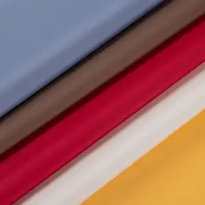Hot bán 100% polyester không thấm nước & bền Windproof đôi-phải đối mặt với bắt chước Bộ nhớ vải cho hàng may mặc và áo mưa