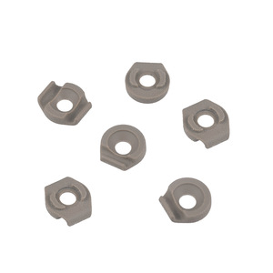 <b>Cable</b> Management Slots Nylon Tail Shaped MLOK M300 M600 Black Sand Color Polygon Bolt Inserting Type 6 Pack - Product Image 3
