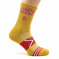 Chaussettes de sport d'extérieur pour l'entraînement, pour le football, le tennis, le basketball, le golf, tricotées, respirantes, en Spandex/Nylon, robustes, hauteur genou