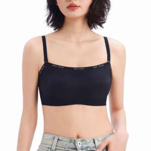 Soutien-gorge tube confort d'été, bretelles amovibles, invisible, sans couture, antidérapant, anti-exposition, push-up, fin et respirant - Product Image 6