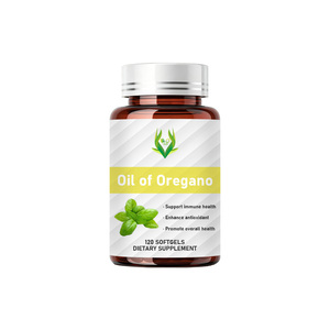 Cápsulas de Aceite de Orégano OEM ODM para Promover la Salud Intestinal, Extracto de Aceite de Semilla Negra, Carvacrol - Product Image 1