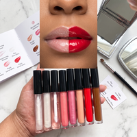 Fabricant de gloss à lèvres ODM, gloss à lèvres repulpant, effet lèvres plus volumineuses, formule non collante, fournisseur de maquillage en gros