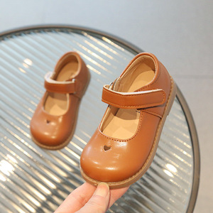 La nueva tendencia de fondo suave del otoño 2025 Zapatos de cuero casuales para niños para niñas - Product Image 6