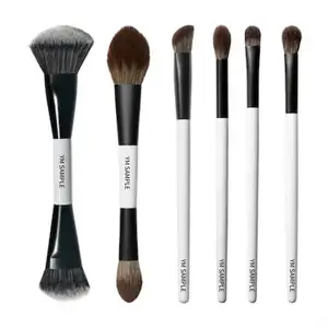 BEILI New Design Double Ended Professional Makeup Brushes Set Synthetic Foundation Powder Eyeshadow Blending Brush Set Makeup