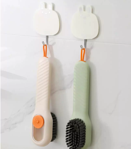 Lange Öko-Freundliche PP-Reinigungsbürste mit Nylonborsten und Flüssigkeitsspender für Schuhe <span class=keywords><strong>LGL</strong></span> <span class=keywords><strong>LGL</strong></span>-036 - Product Image 1