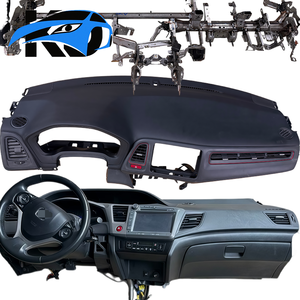 Tablero de Instrumentos de Cuero Original Usado de Honda, Completo con Panel de Aire Acondicionado, Función HUD y Marco de Hierro para Honda Vezel <span class=keywords><strong>HRV</strong></span> XRV 2014-2018 - Product Image 1