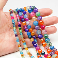 Vente d'usine Xulin : Perles en pierre d'agate naturelle à rayures noires arc-en-ciel (Dragon Vein) pour la vente en gros B2B et la production d'accessoires de bijouterie