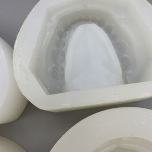 Dentale Full Mouth Standard Edentulous e Dentulous impronta stampi morbido in Silicone materiale per gesso denti modelli - Product Image 3