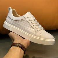Chaussures décontractées pour hommes en cuir de vache véritable, fabriquées à la main, à lacets, de luxe, anti-odeur, directement de l'usine