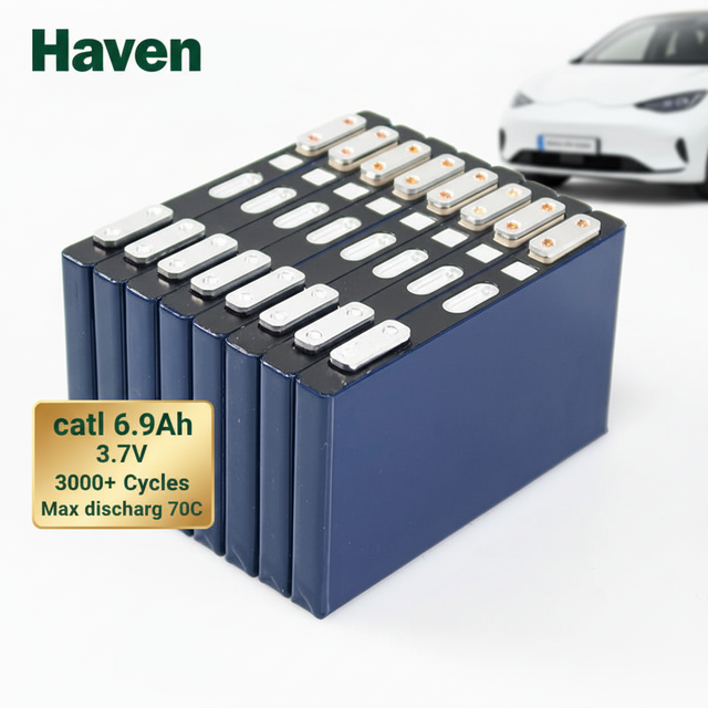 CATL 3.7V 6.9Ah NCM Li-ion Battery Cell 6.2Ah 5.2Ah Rechargeable Lithium Cell 3000 Cycles Deep Cycle for EV Solar Energy Storage
