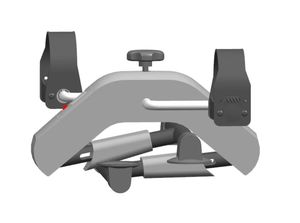 Xách tay mini tập thể dục đạp xe đạp bước: thép máy tập thể dục cho xây dựng cơ thể & vật lý trị liệu phục hồi chức năng - Product Image 2