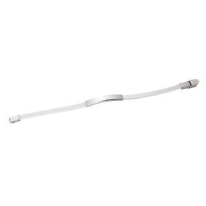 Pulsera de Acero EVA Blanca de 0.50cm, Estilo Cadena Fina y Eslabones - Product Image 2