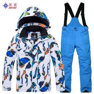 Ensemble de Combinaison de Ski pour Enfants Zixi, pour Garçons et Filles, Vêtements de Ski Chauds et Épais pour l'Extérieur, Ensemble Deux Pièces - Product Image 3