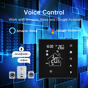 Thermostat de connexion Wifi RS485 Modbus pour thermostat de <span class=keywords><strong>chauffage</strong></span> <span class=keywords><strong>électrique</strong></span> de pièce avec thermostat de mode de programme de 6 périodes par jour - Product Image 4