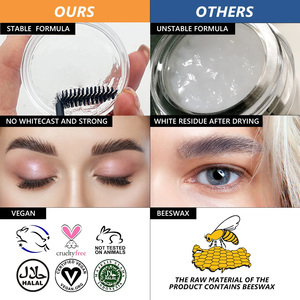 Nuevo <span class=keywords><strong>Gel</strong></span> Fijador de Cejas con Acabado Natural, Marca Privada, Esculpe las Cejas, <span class=keywords><strong>Gel</strong></span> Transparente para Cejas, Fijación Extrema, Cera en <span class=keywords><strong>Gel</strong></span> para Cejas - Product Image 3