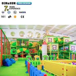 Một cửa Thiết kế vui chơi giải trí công viên trẻ em thương mại trẻ em lớn trong nhà sân chơi Thiết bị mê cung lớn Slide sân chơi trong nhà - Product Image 1
