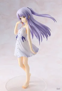 Figura DE ACCIÓN DE Anime Angel Beats Tachibana Kanade de 13CM, modelo de pie de Ángel a escala 1/8, figura de acción de PVC, juguete para regalo para - Product Image 4
