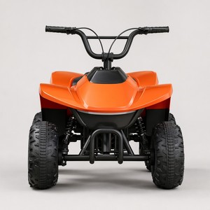 Vehículo Todoterreno Eléctrico para Niños <span class=keywords><strong>de</strong></span> 24 V, Potente Motor Dual <span class=keywords><strong>de</strong></span> 150 W, Cuadro <span class=keywords><strong>de</strong></span> Plástico, Suspensión Real, Bicicleta - Product Image 1