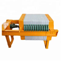 Plaatframe Type Oliefilter Machine Eetbare Zonnebloemolie Raffinaderij Plant Ruwe Palmolie Filtratie Machine Met 25 Lagen