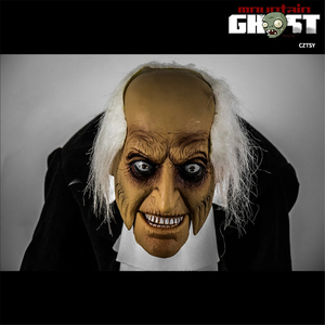 Maison hantée mécanique électrique géante d'Halloween avec Salle Secrète, Zombie Dieu de la Mort, Sorcière, Factice et Vieil Homme, à commande vocale et à détection - Product Image 4