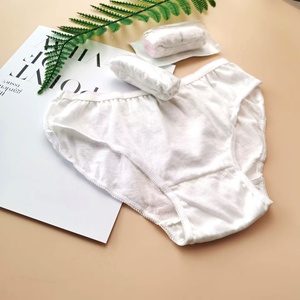 Sous-vêtements jetables pour femmes 100% coton blanc stérilisé culotte respirant femmes enceintes caleçons pour voyage SPA - Product Image 2