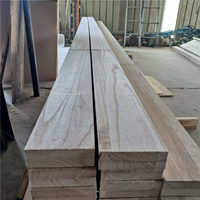 Tablero de ataúd de listón de madera de Paulownia de alta calidad tablero de madera de Paulownia de alta calidad