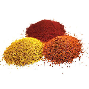 Perlas de Óxido de Hierro <span class=keywords><strong>Granular</strong></span>, Óxido Férrico Rojo, Amarillo y Negro - Product Image 1