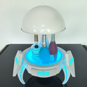 <span class=keywords><strong>Led</strong></span> chai Presenter Champagne glorifier hiển thị xe nâng không gian viên nang dạ quang Hộp rượu cho các dịp tiệc - Product Image 4