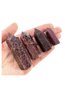 Punta de Granate Rojo de Alta Calidad, Torre de Cristal Natural Pulida, Chakra Raíz, para Decoración del Hogar, Sanación, Excelente Precio al por Mayor - Product Image 2