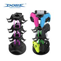 Support de casque et de manette de jeu multi-couches DOBE, support universel pour manette RGB, support de charge pour PS5 PS4 Xbox Switch