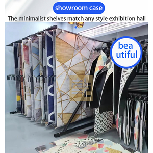 Nhà máy trực tiếp Thảm hiển thị đứng vải chăn sàn Mat Mẫu Showcase cho triển lãm showroom siêu thị sử dụng - Product Image 5