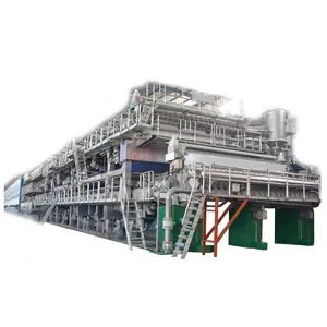 Factory Supply Waste Paper Recycling Carton Paper Machine Test Liner Paper Making Machine