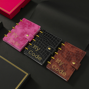 Carnet personnalisé en cuir avec stylo, rechargeable, à disques, pour le trading, la <span class=keywords><strong>grossesse</strong></span>, l'amour-propre, les infirmières, les mariages, les aventures, avec logo personnalisé - Product Image 2
