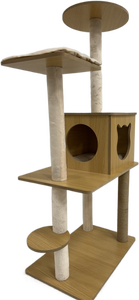 <span class=keywords><strong>Arbre</strong></span> <span class=keywords><strong>à</strong></span> <span class=keywords><strong>chat</strong></span> <span class=keywords><strong>grande</strong></span> tour mignonne de luxe <span class=keywords><strong>pas</strong></span> chère pour chats avec hamac <span class=keywords><strong>arbre</strong></span> <span class=keywords><strong>à</strong></span> <span class=keywords><strong>chat</strong></span> OEM autoportant en bois de haute qualité - Product Image 2