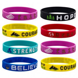 Bracelets en caoutchouc personnalisés, fabricant de bracelets de sport, logo de marque imprimé sur mesure, bracelets en silicone souple pour hommes - Product Image 5