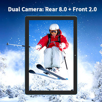 M10 Stokta Ucuz Tablet PC 10.1 İnç Dört Çekirdekli IPS Ekran RAM 4GB ROM 64GB Android 3G Aramalı Tablet GMS'li