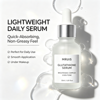 Sérum Visage MRUIS Antioxydant Puissant Protection Quotidienne Éclaircissant Teint Irrégulier Correcteur Taches Brunes Hydratant Soin de la Peau Tous Types de Peau