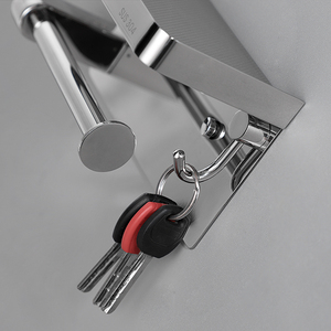 Support mural moderne en acier inoxydable SUS304 pour rouleau de <span class=keywords><strong>papier</strong></span> hygiénique de salle de bain avec étagère pour téléphone portable pour hôtels - Product Image 5