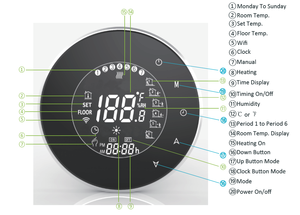 Thermostats intelligents Wi-Fi Contrôle du <span class=keywords><strong>thermostat</strong></span> de chaudière - Product Image 4