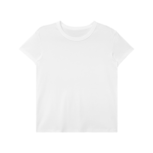 T-Shirt Casual in Cotone a Collo Tondo e Maniche Corte, Tessuto Traspirante 180g, Stile Tie-Dye, Servizio OEM Disponibile, <span class=keywords><strong>Top</strong></span> Bianco - Product Image 3