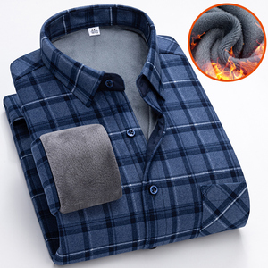 <span class=keywords><strong>A</strong></span> buon mercato abbigliamento <span class=keywords><strong>uomo</strong></span> <span class=keywords><strong>camicia</strong></span> termica di flanella pile botton Down camicie manica lunga con 9901 tascabile - Product Image 4