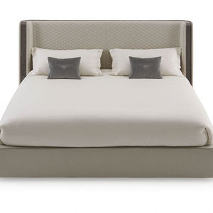 Semplice letto di lusso camera da letto mobili camera da letto set di design moderno re queen size telaio di legno - Product Image 1