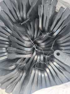 ראשי פטישים קטנים בעלי קשיות גבוהה 180, פטישי ריסוק מפלדת מנגן גבוהה, מכונת חול לריסוק, חלקי יציקת ברזל - Product Image 2