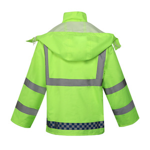 Customizable Breathable Waterproof Polyester Raincoat and Overalls PVC Rain Gear Working Clothes for Men Outdoor Work Clothes - Product Image 3