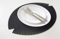 Sets de Table en feutre, matériau Durable, facile à nettoyer, tapis de Table à manger