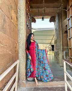 ROBE SALWAR KAMEEZ PAKISTANI INDIEN MARIAGE ROBE BOLLYWOOD SUIT NOUVEAU - Product Image 4