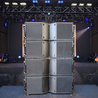 Speaker Line Array Profesional Double 8 Inch, Sistem Line Array K208 Pasif 2 Way, Box Speaker Line Array