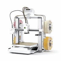 Creality SPARKX I7 Nano Combo Printer 3D Multi-Warna 500mm/s Kecepatan Tinggi Printer 3D Desktop dengan Sistem Filamen CFS Nano 4-Warna