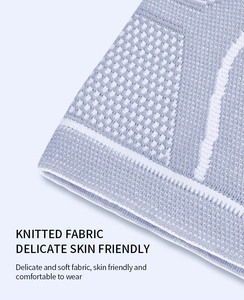 ปลอกรัดข้อเข่าแบบระบายอากาศได้ดี ทำจากไนลอนอุ่นสบาย สำหรับกีฬากลางแจ้ง บรรเทาอาการปวดข้ออักเสบ และช่วยฟื้นฟูอาการบาดเจ็บจากการเล่นกีฬา - Product Image 6