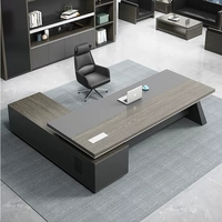 Directeur Table Bureau Bureau de rangement moderne Bureau d'écriture Fourniture de mobilier de bureau Bureau de direction